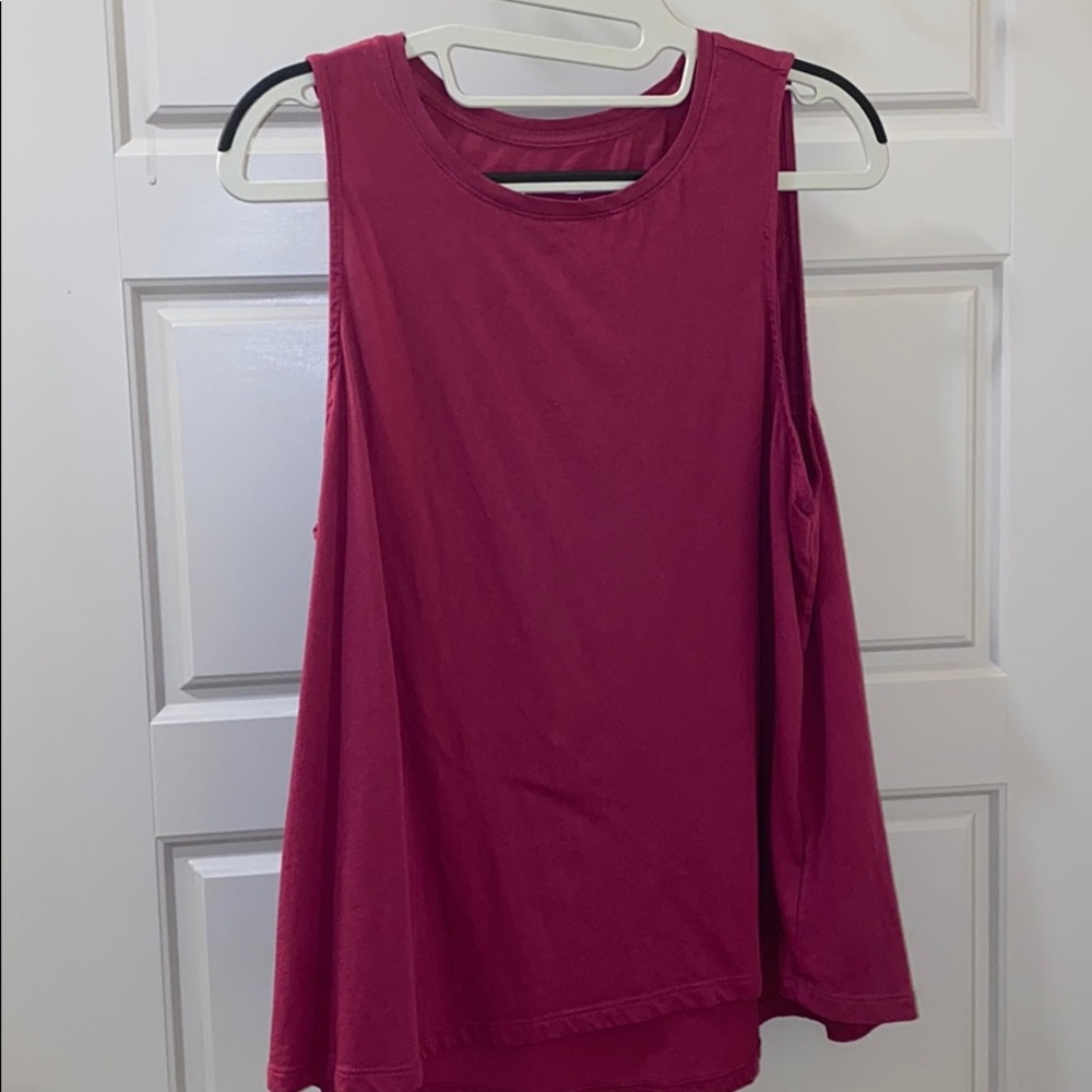 Pink tank top